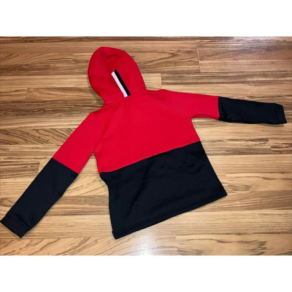 Nike NEW Elite‎ Basketball Pullover Hoodie Sweatshirt Dri-fit Boys XS 6/7 Red